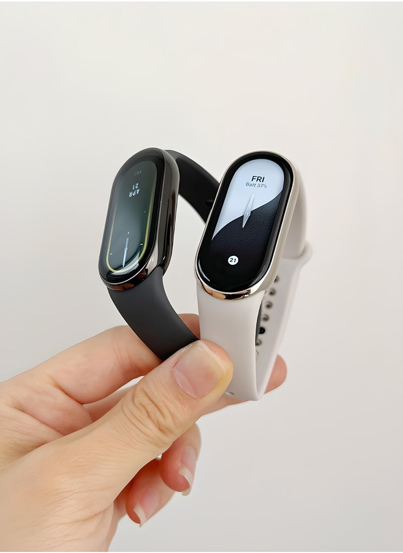 SARAOONT - 3 Pieces Mi band 8 or Mi band 9 Strap -Soft Silicone Replacement Strap for Xiaomi Mi Band 8 or Mi band 9 - Image 1