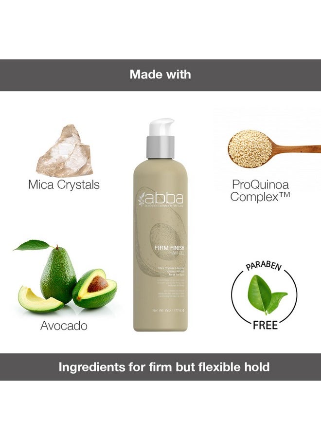 ABBA ABBA Style Gel Medium Hold, 6 Fl oz  - Image 2