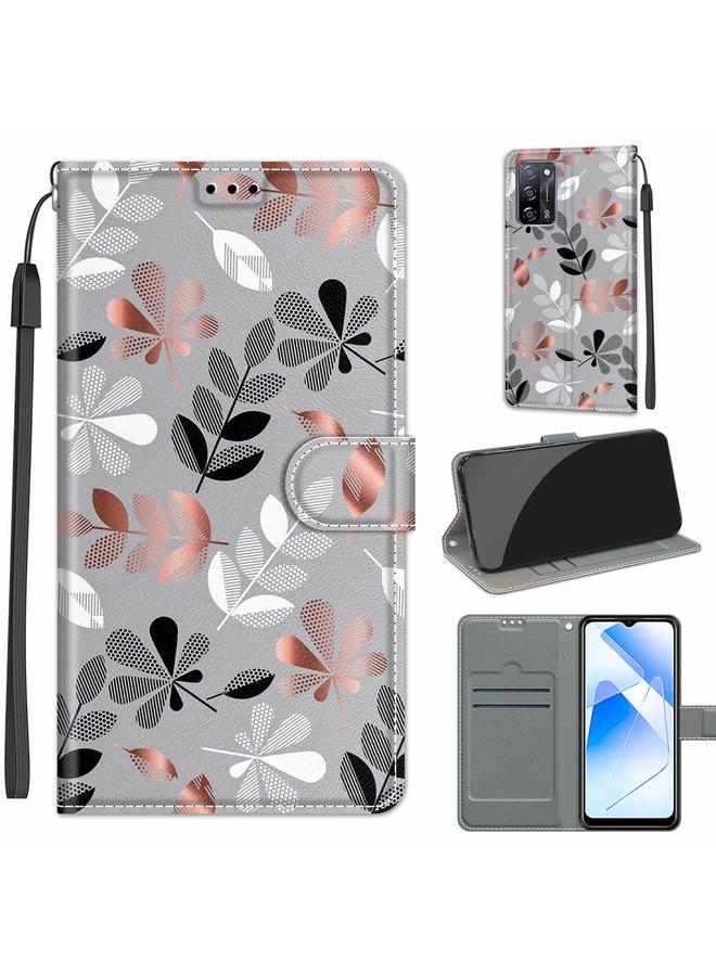 The Bros Voltage Coloured Drawing Magnetic Clasp Horizontal Flip PU Leather Case with Holder & Card Slots For OPPO A54 4G / A16 4G / A53s 5G / A55 5G