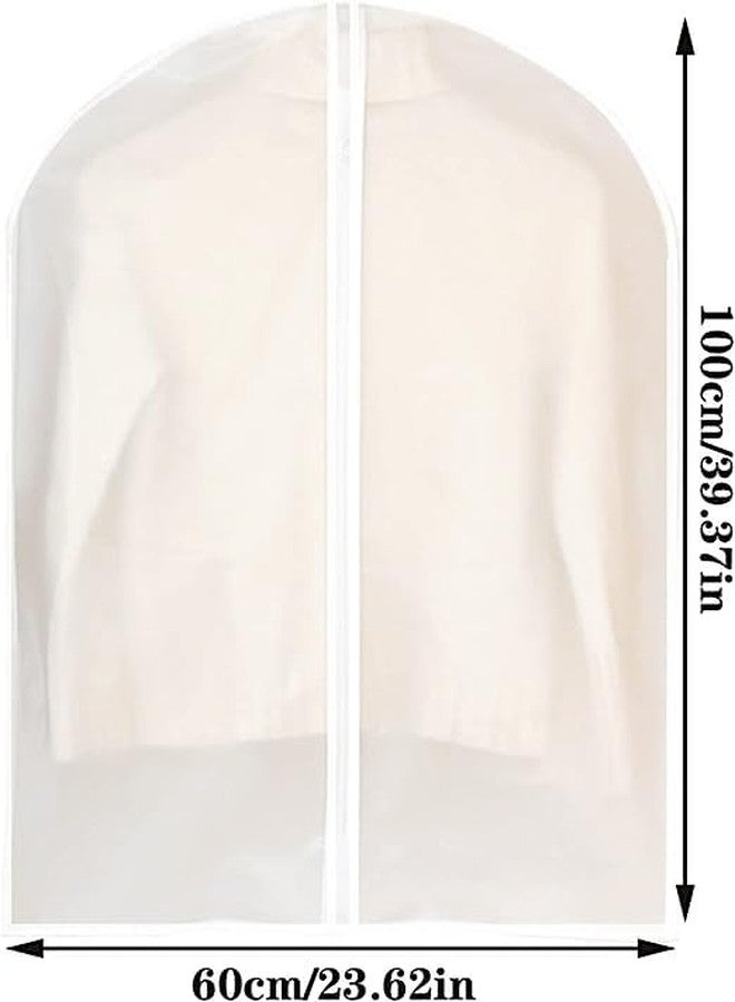 Shreeshann Garment Bags Moth Proof Garment Bags Garment Cover Hanging Dress Garment Bags Storage for Travel Sheet Blanket - Image 4