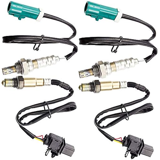 higherbro 4 مستشعرات أكسجين لسيارة فورد إكسبيديشن فليكس 54 لتر موديلات 2009 و2010 و2011 (أعلى/أسفل) - Image 1