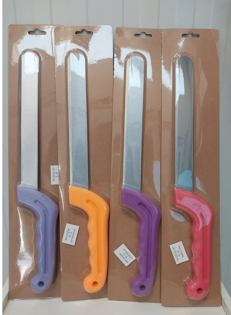 Generic Multicolor Flower Mud Knife C-6