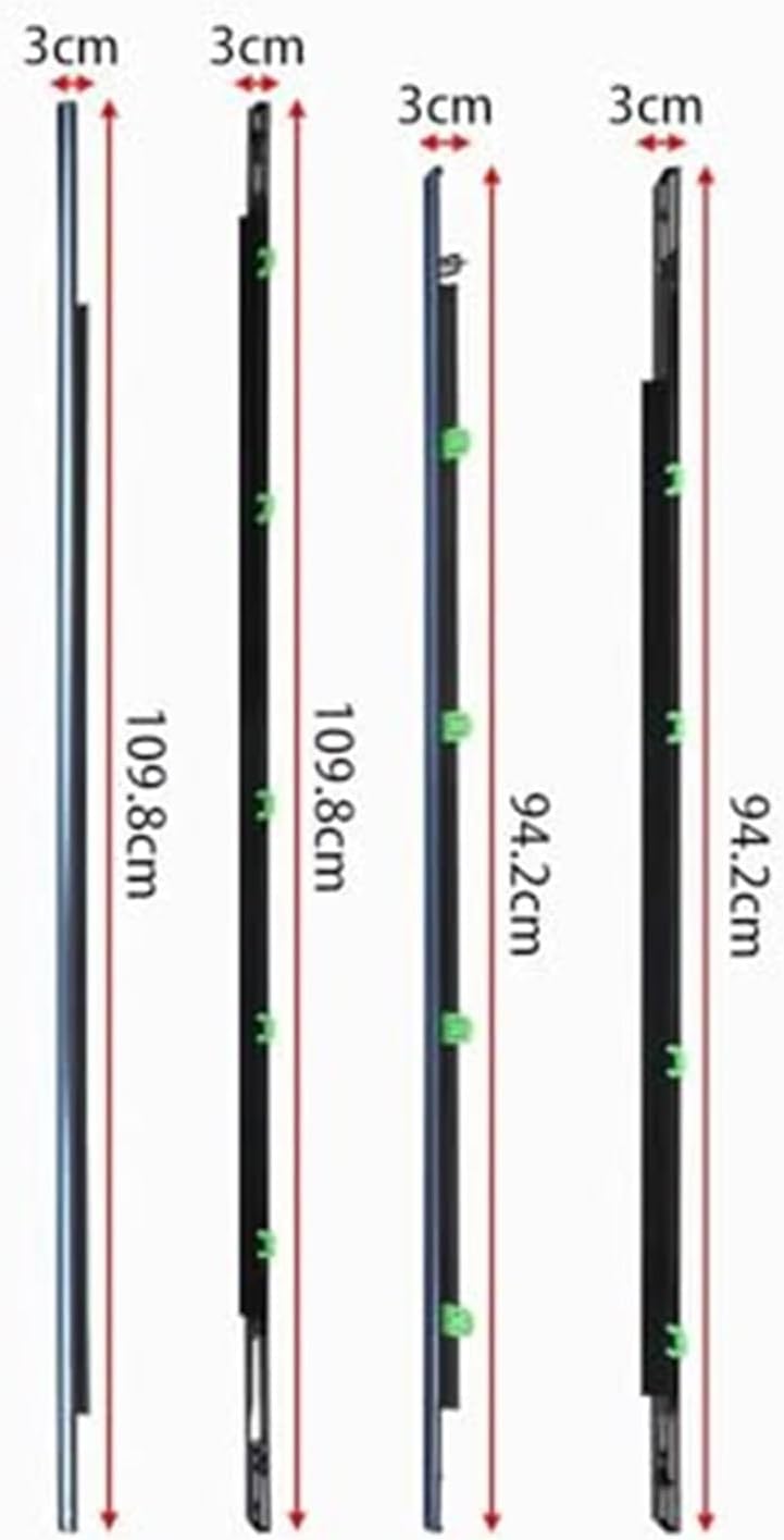Vuzmode Window Door Seals for CRV 2007-2011 - Image 2