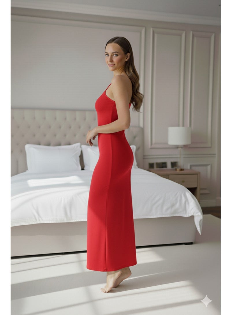 MANIKAN Women's Clothing elegant dress with a modern design, made of soft and flexible Lycra material. - Image 2