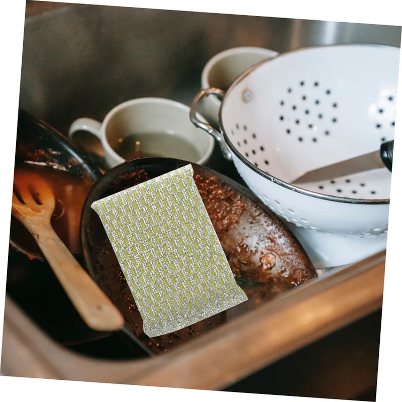 Non Scratch Kitchen Dish Sponges 20PCS 13X8 5X1 6CM Dishwashing Scrubbers Cleaning Supplies - Image 4
