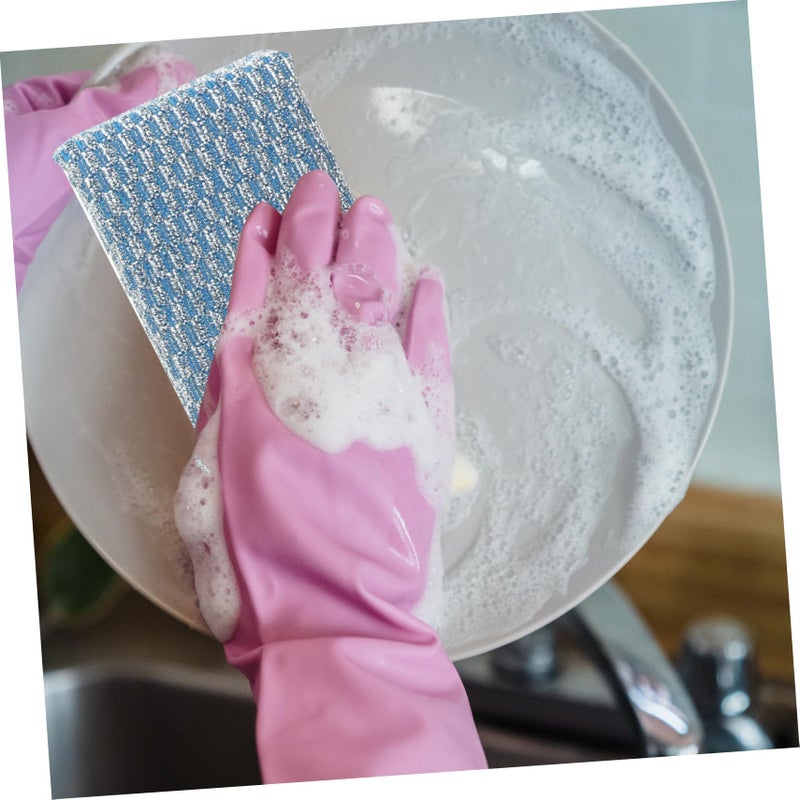 Non Scratch Kitchen Dish Sponges 20PCS 13X8 5X1 6CM Dishwashing Scrubbers Cleaning Supplies - Image 3