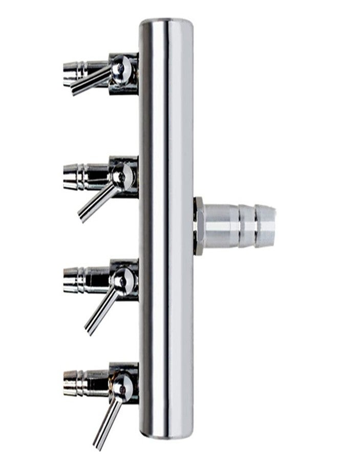 bnafes صمام هواء حوض السمك من BNAFES، مشعب رباعي الاتجاهات، مضخة تدفق الهواء، أنبوب موزع، صمام تحكم ذراع - Image 4