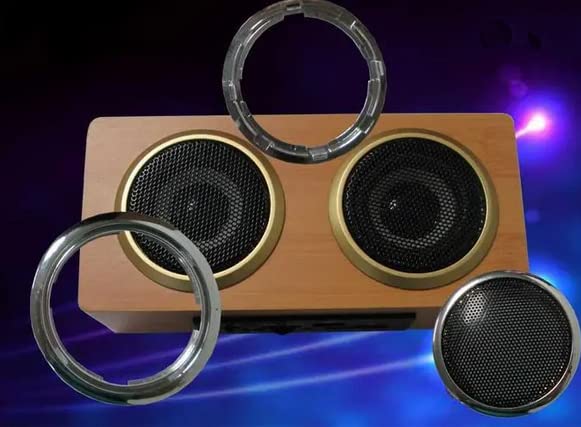 Fielect 12 Inch Speaker Rubber Edge Surround Rings Replacement Parts for Speaker Repair or DIY 2pcs - Image 5
