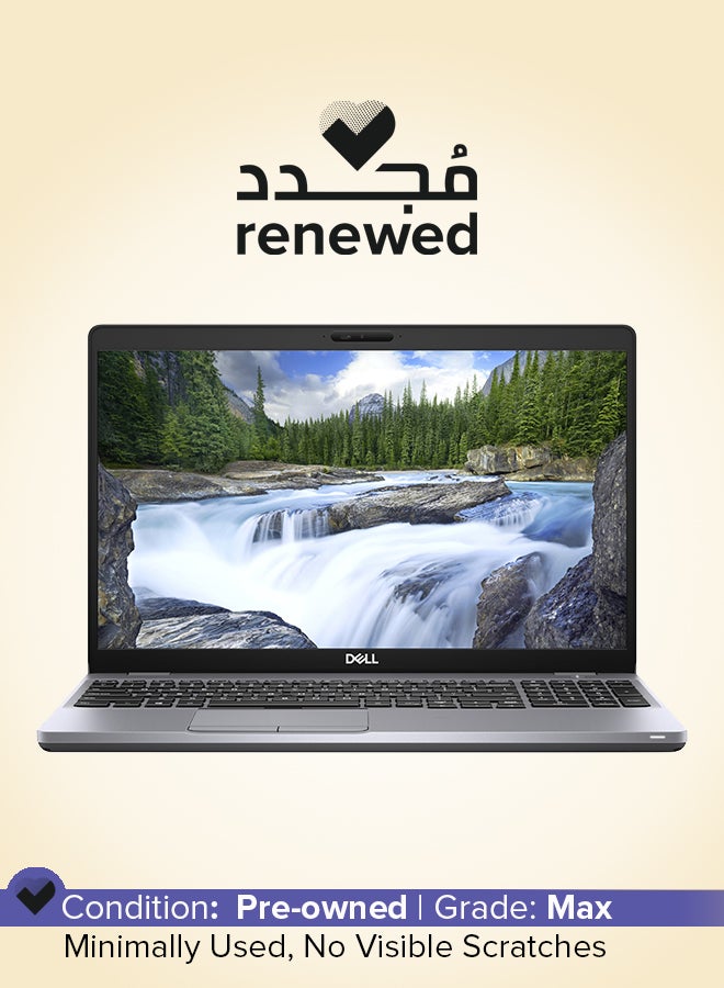 DELL Renewed - Latitude 5510 Laptop With 15.6-Inch Display,Intel Core i7 Processor/10th Generation/16GB RAM/512GB SSD/Intel UHD Graphics/Windows 10 Pro English Silver