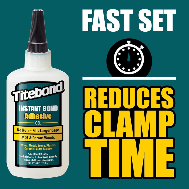 Titebond Franklin International 6231 Instant Glue Gel 2Ounce - Image 4