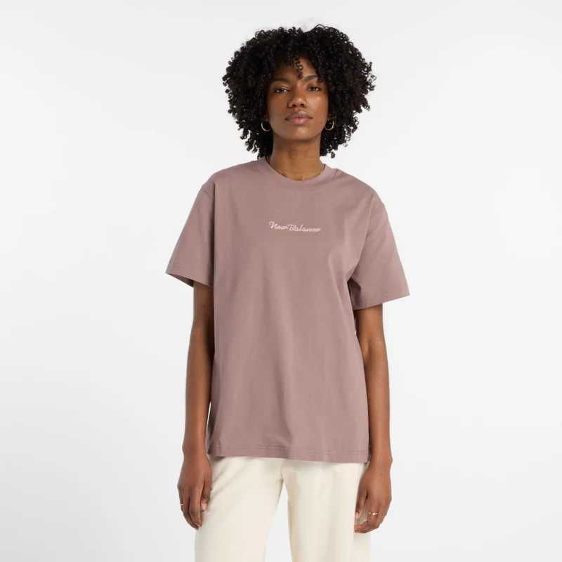 نيو بالانس Athletics Script T-Shirt