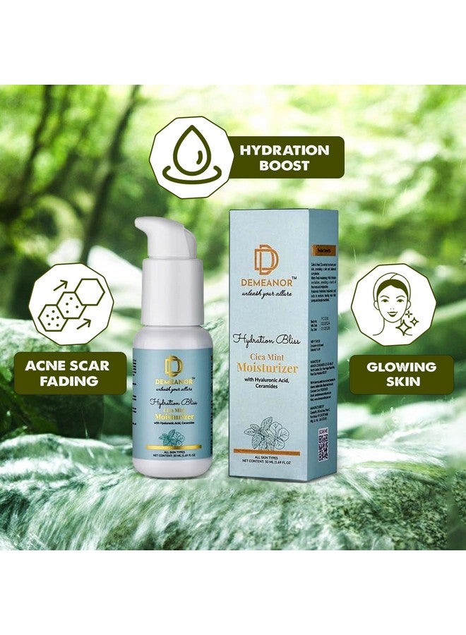 Demeanor Super Light Gel Oil Free Face Moisturizer | Hyaluronic Face Moisturizer- 50ML (Pack of 2) - Image 4