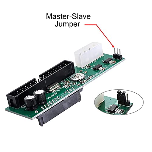 xiwai SATA Disk to IDE/PATA 40Pin Motherboard Converter Adapter PCBA for Desktop & 2.5 3.5" Hard Disk Drive - Image 3