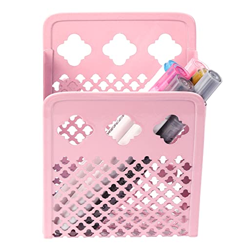 zeyce Magnetic Pencil Holder - Magnetic Locker Organizer, 1 Pack Pen Holder Locker Accessories for School and Office (1 Pack Pink) - Image 5