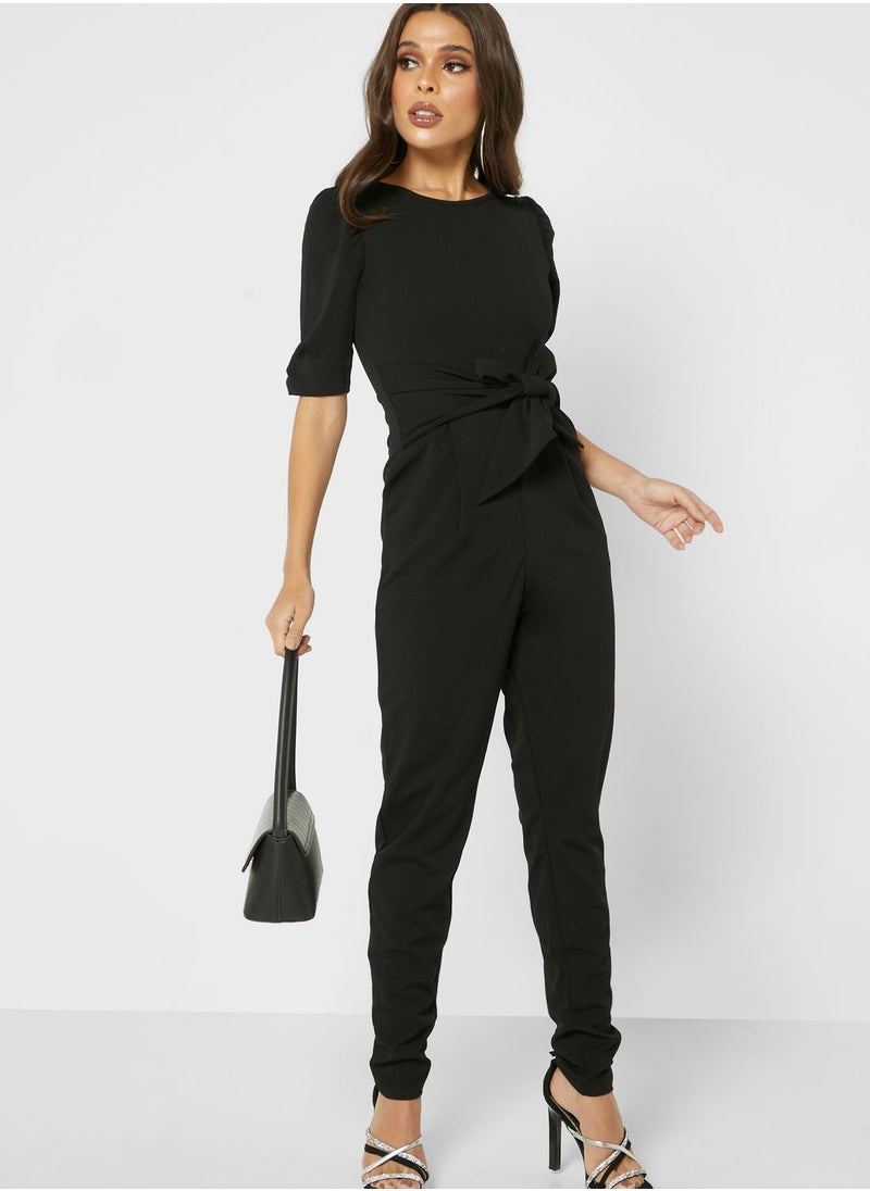 Little Mistress - Pocket Detail Jumpsuit - Image 1