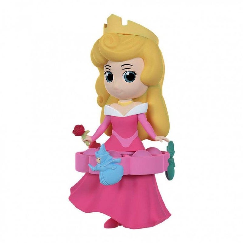 Eolo - Disney Princess Fidget Fun 9cm 3 Pieces Set (Ariel, Tiana, Aurora) with Keychain - FDP902-3A - Image 4