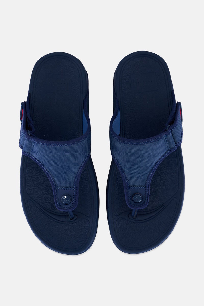FitFlop صنادل للرجال تراك II برباط بين الأصابع، أزرق فواتح - Image 3
