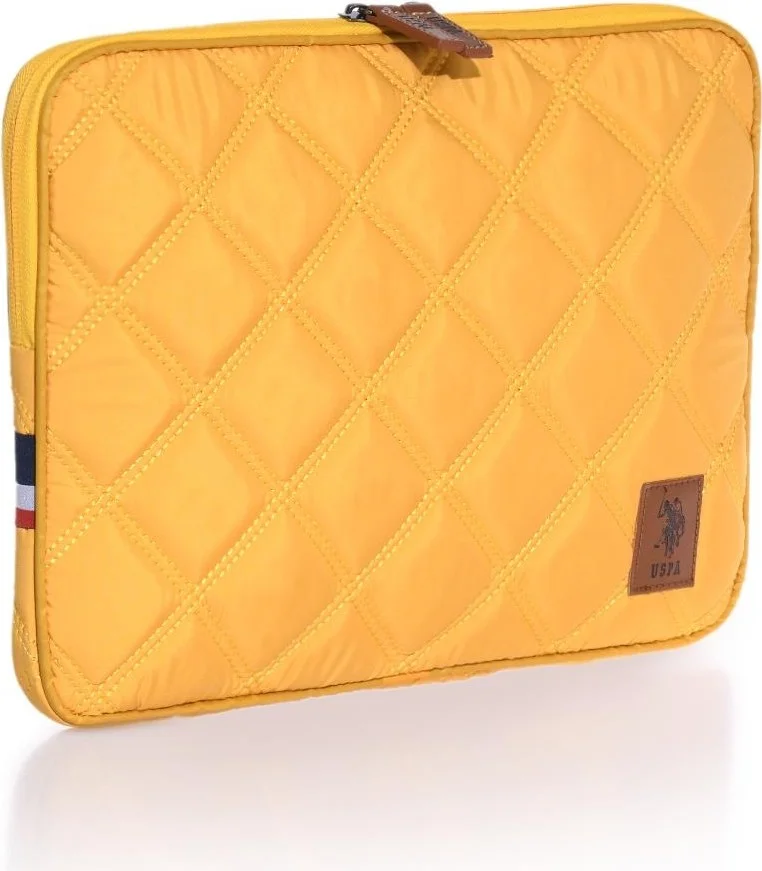 يو اس بولو اسن Base. Polo Assn. PLEVR22478 Mustard Unisex Tablet Bag