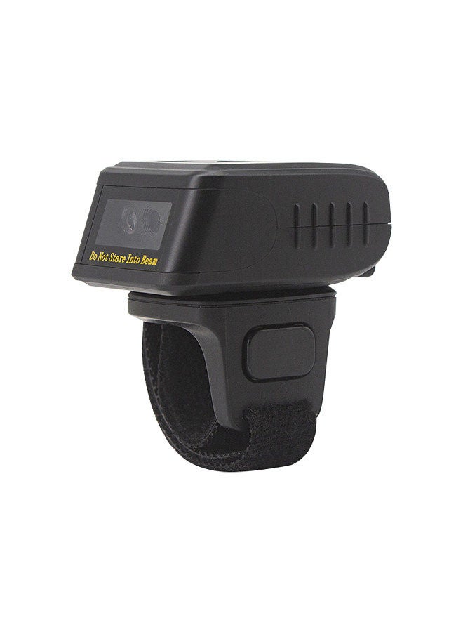 Barcode Scanner 1D/2D/QR Barcode Portable Finger Handheld Wearable Ring Code Reader Support for Windows PC Computers Supermarket Library Express Company Warehouse - Image 1