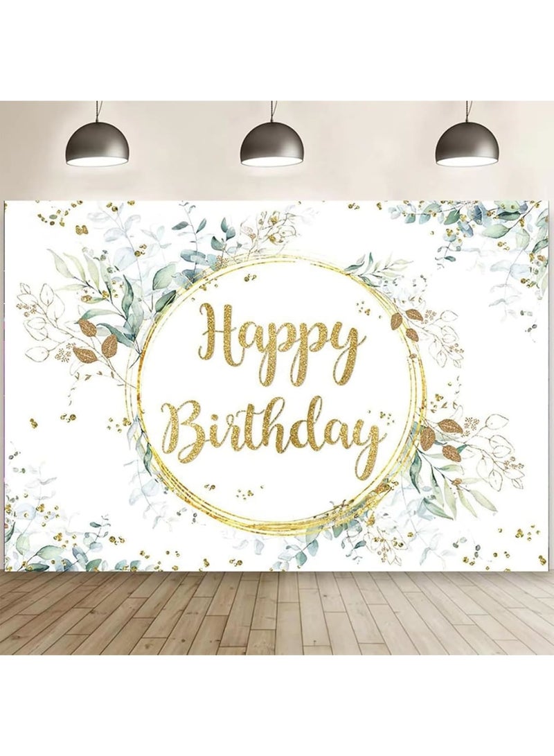 SYOSI Birthday Table Cloth, Party Table Cover with Happy Birthday Design for Table Decorations, Reusable Waterproof Tablecloth for Birthday Parties Events and Celebrations, 220 x 130 cm - Image 5