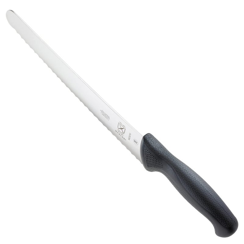 Mercer Culinary M23210 Millennia Black Handle, 10-Inch Wide Wavy Edge, Bread Knife - Image 5