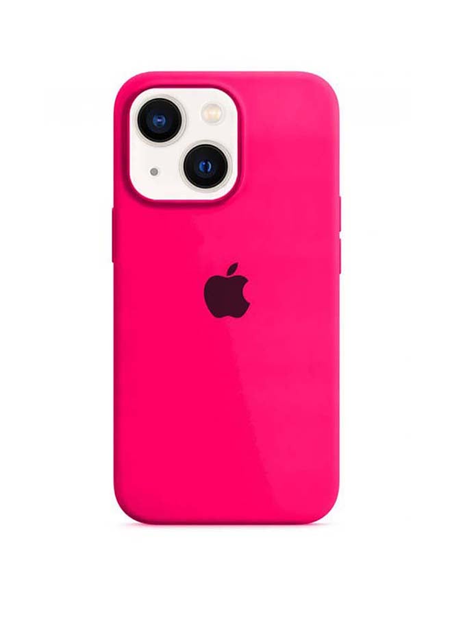 Loquat Silicone Case Cover for iPhone 13 6.1 inch Hot Pink - Image 1