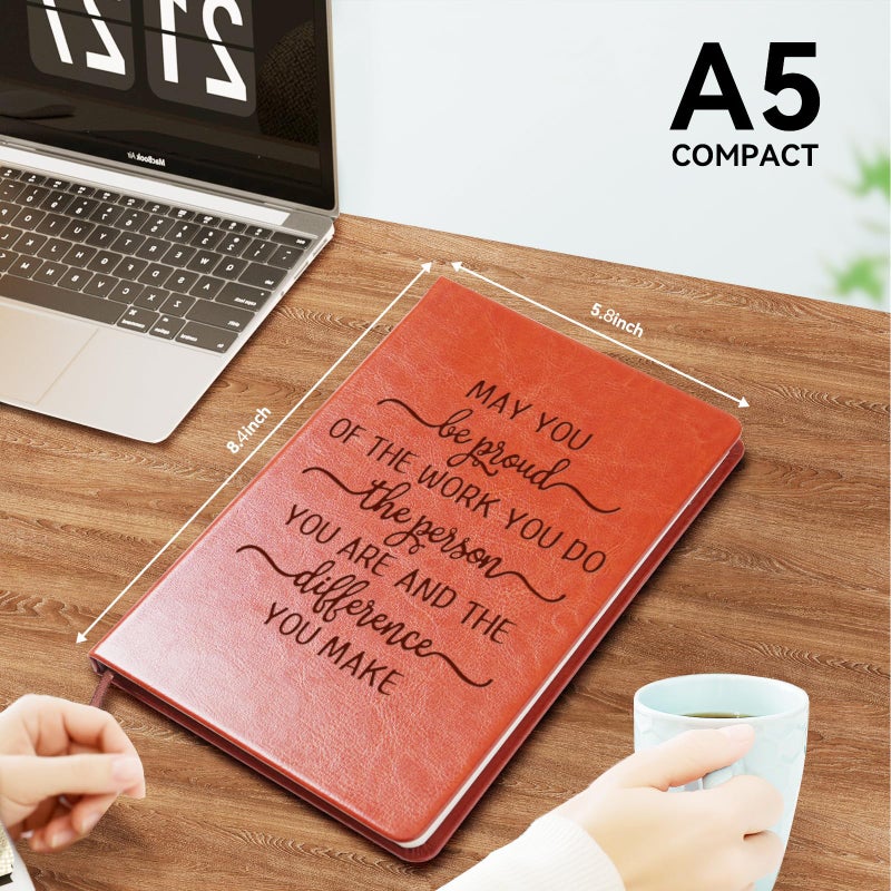 LBWCER Journal for Women,Thank You gift May you be proud of the work you do,Social Worker Notebook Gift Thank You Gift Travel Journal (May) - Image 2