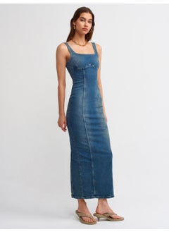 90512 Stretch Denim Long Dress-Tint - pzsku/ZA724F2310732F2AE677EZ/45/_/1740048412/435eb28f-c275-411f-9ece-66daebada786