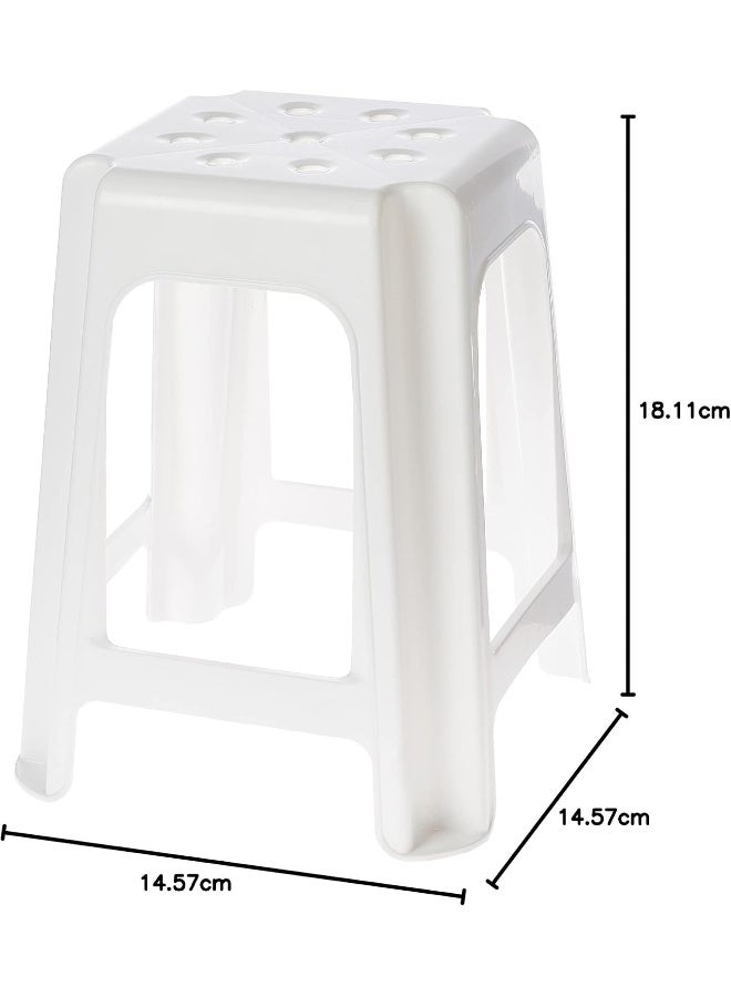 Cosmoplast Square Stool (Pack of 4) - Image 5