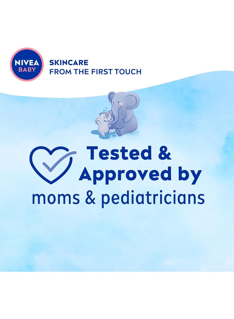 NIVEA Baby Bath Shampoo, Pure & Mild Camomile Extract, 200ml (Pack of 2) - Image 5