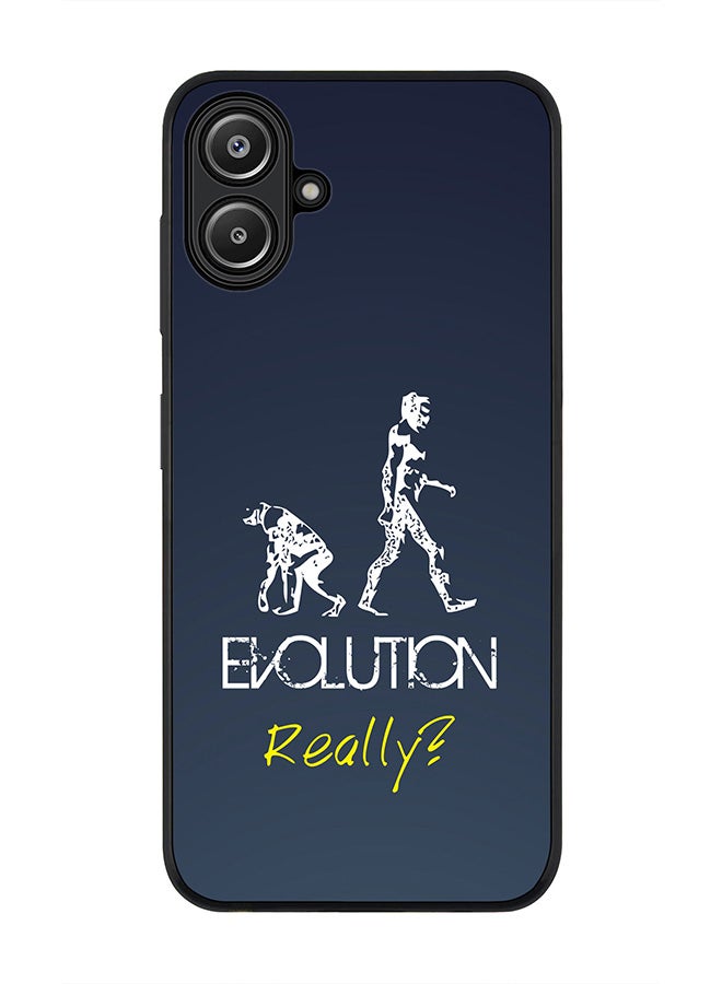 Stylizedd For Samsung Galaxy A06 Case,Slim fit Camera Protection, Shockproof Thin Phone cover - Evolution, Really (Grey) - Image 1