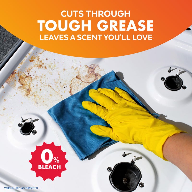 Lysol All Purpose Cleaner Spray, Multi-Purpose Disinfecting Spray, Kitchen & Bathroom Cleaner, Mango & Hibiscus Scent, 32 Fl Oz - Image 4