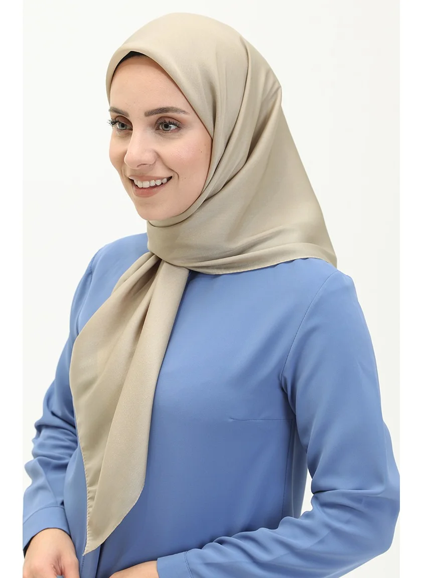 Sefa Merve Crystal Scarf 1098-11 Dark Beige