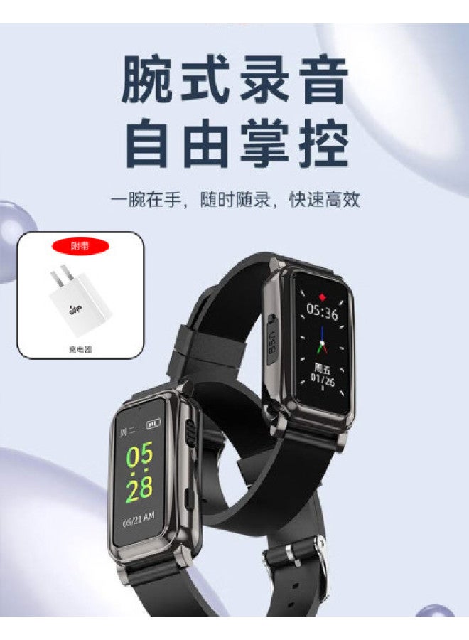 aigo Wristwatch Style Voice Recorder, Professional Recording Device, One-button Recording, High-definition Noise Reduction - Image 1
