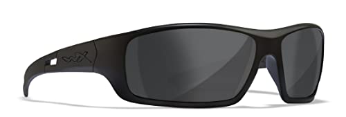 Wiley X Slay Sunglasses, Safety Glasses for Men and Women, UV Eye Protection for Shooting, Fishing, Biking, and Extreme Sports, Matte Black Frames, Grey Tinted Lenses Ballistic Rated - Image 4