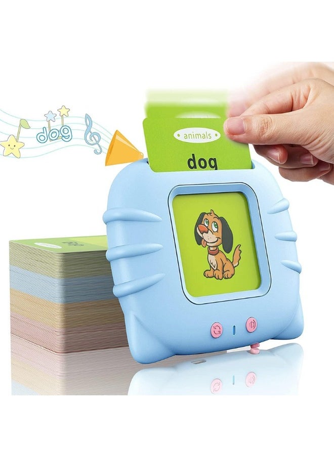 Generic Toys Educational Learning Talking Flash Cards Talking English Words Preschool Electronic Reading Early Talking Flashcards Toy for Kids Boys Girls Baby 112 pcs Card  - Image 3