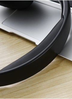 SODO SODO SD-1101 Wireless Headphone - Supports Bluetooth 5.0 connection - Charging cable - Very distinctive shape that matches all categories - Chic - AUX input - TF card support - Supports FM radio - Foldable - Very pure Hi-Fi sound with built-in microphone - Elegant design with the highest materials - Black  - Image 3