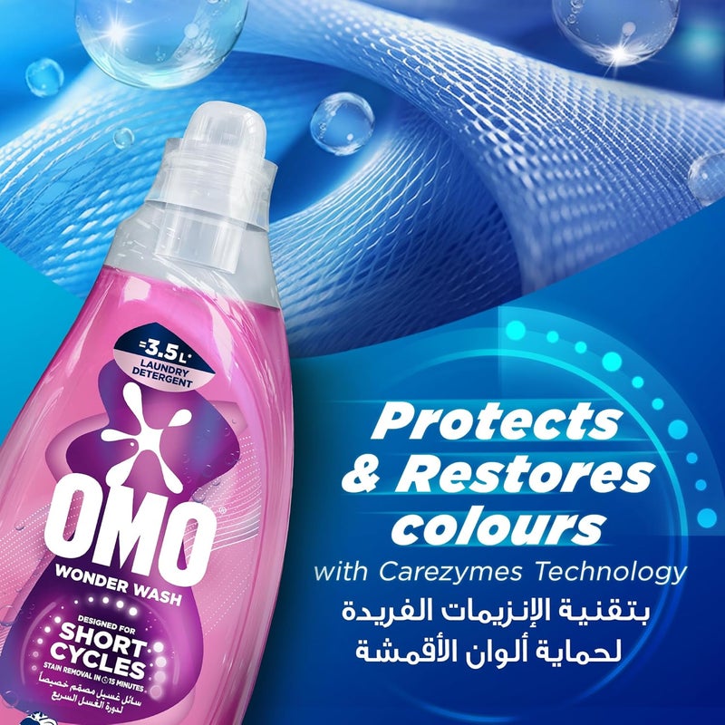 OMO Wonder Wash Liquid Laundry Detergent 1480ml - Image 5