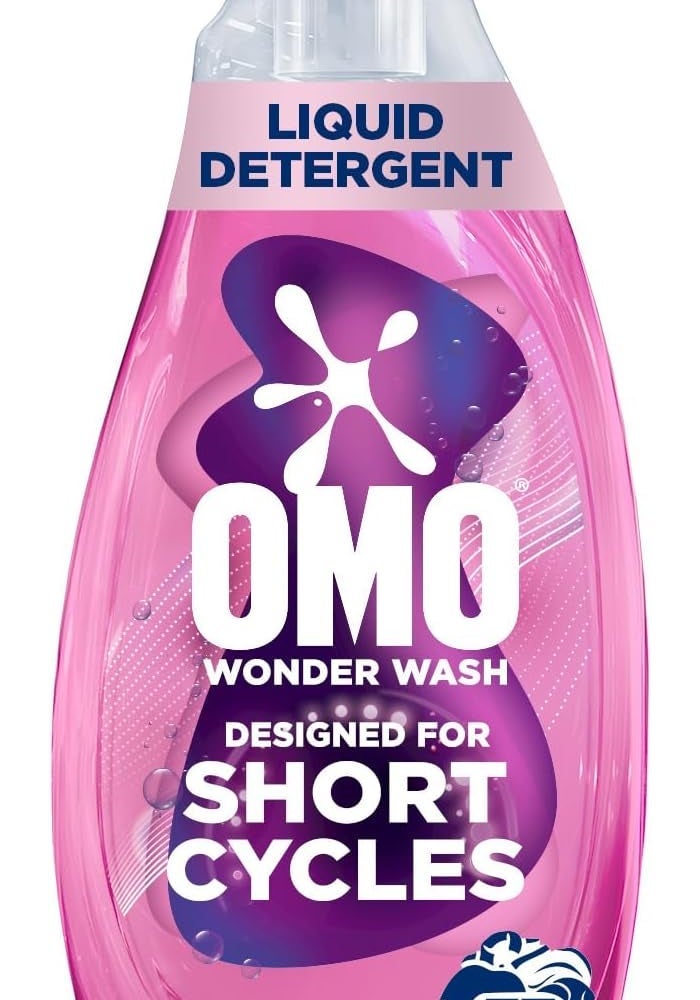 OMO Wonder Wash Liquid Laundry Detergent 1480ml - Image 1
