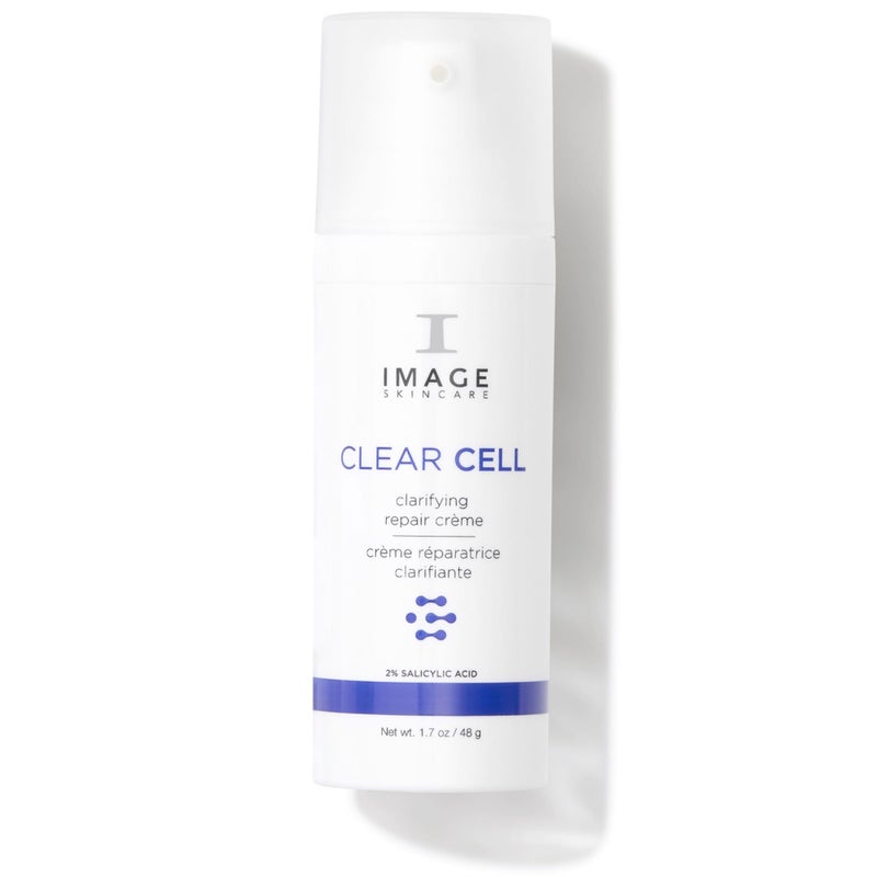 IMAGE Skincare, CLEAR CELL Clarifying Repair CrÃ¨me, Facial Night Cream Gel Moisturizer for Oily Prone Skin, 1.7 oz - Image 1