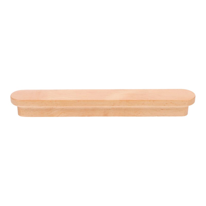 Wooden T Shape Cabinet Pulls 160mm Hole Spacing Beech Drawer Handles For Kitchen Dresser Bathroom - Image 2