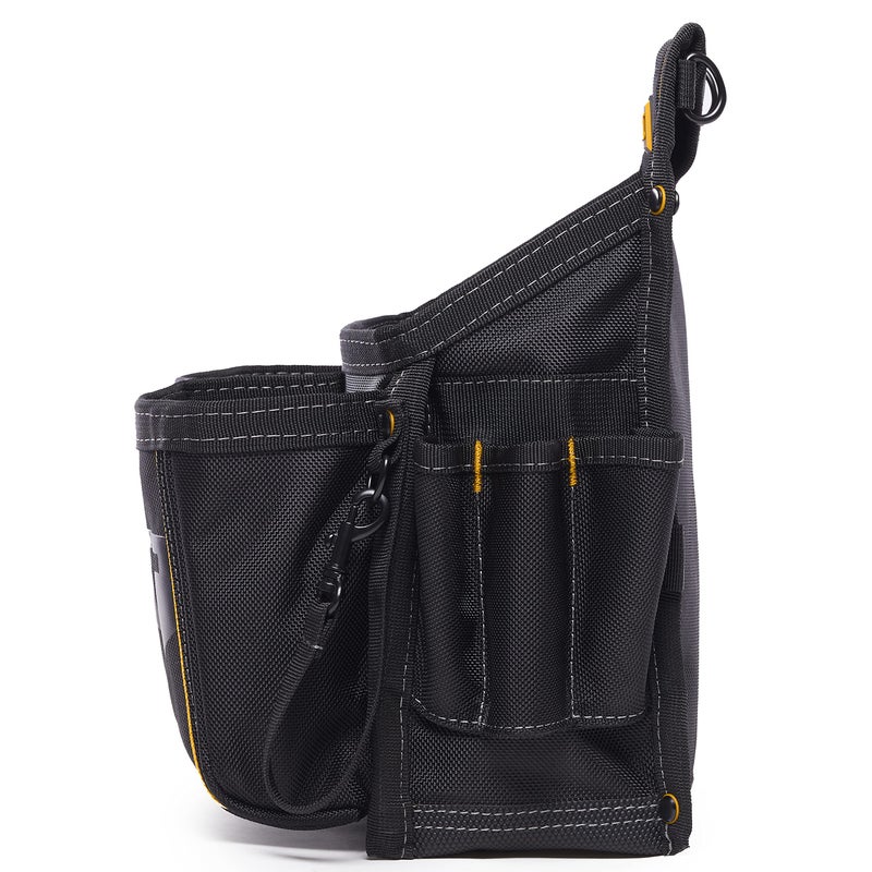 ToughBuilt â€“ Electrician Pouch, Heavy-Duty Tool Pouch, 13 Pockets and Loops, Tape Measure Clip, and Reinforced 1680D Fabric for Electricians, and Professional Jobsite Organization (TB-314-2) - Image 5