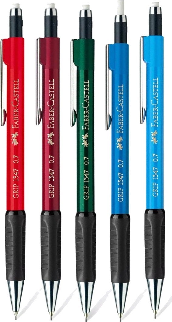 Grip 1347 Mechanical Lead Pencil Set 0.7 mm 5-Piece