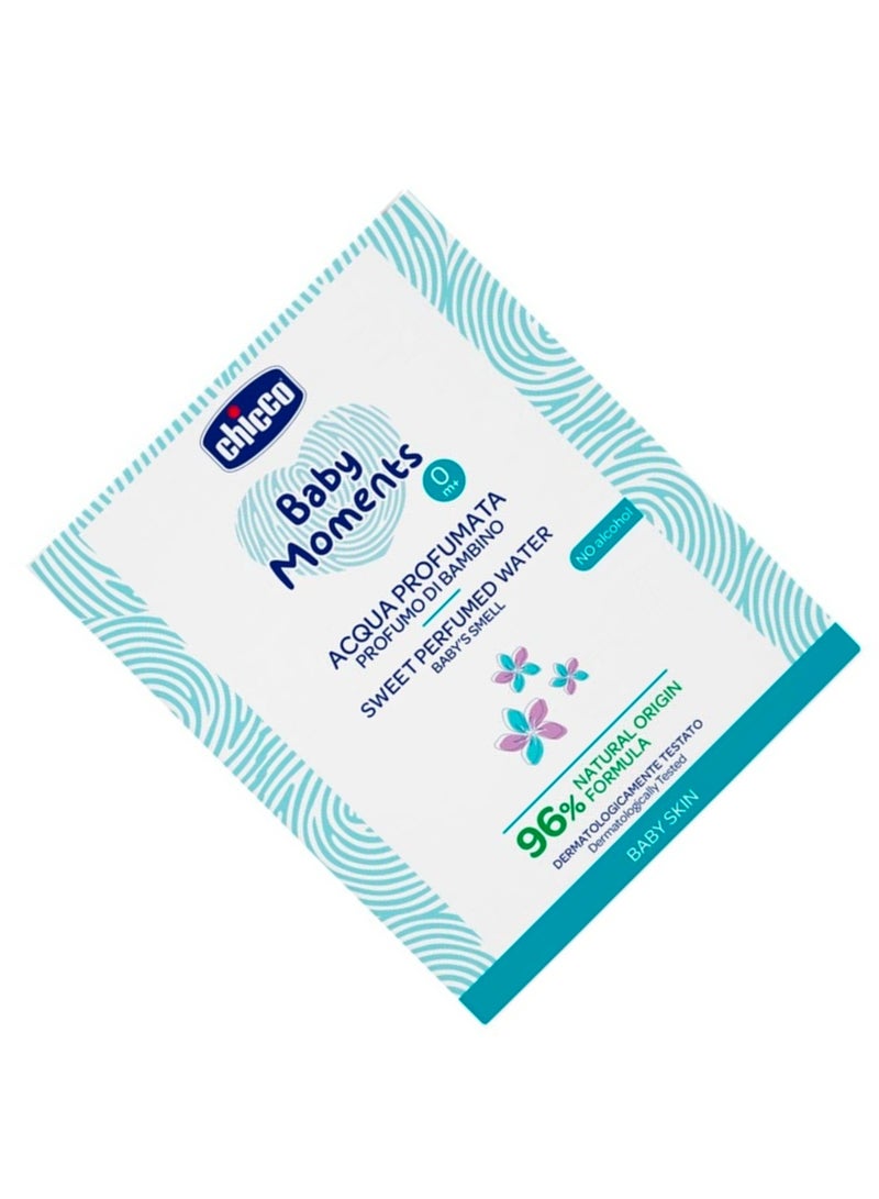 Chicco Baby Moments Sweet Perfumed Water Baby's Smell For Baby Skin, 0 Months+, 100 ML - Image 3