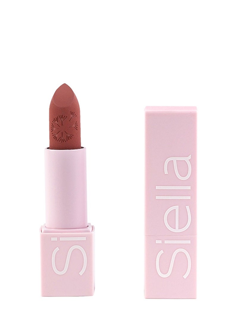 Siella Beauty Calendula Flower Power Matte Lipstick, Upto 10hr Long Lasting Lipstick, Made In italy  - Image 3
