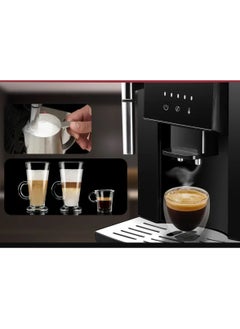 automatic coffee maker, 19 bar espresso coffee maker with coffee grinders and LCD touch screen 1200 W - pzsku/ZA725E079AF2D84D11F3CZ/45/_/1716896805/8324aaab-acec-4e37-91a2-90fc0d820a3e