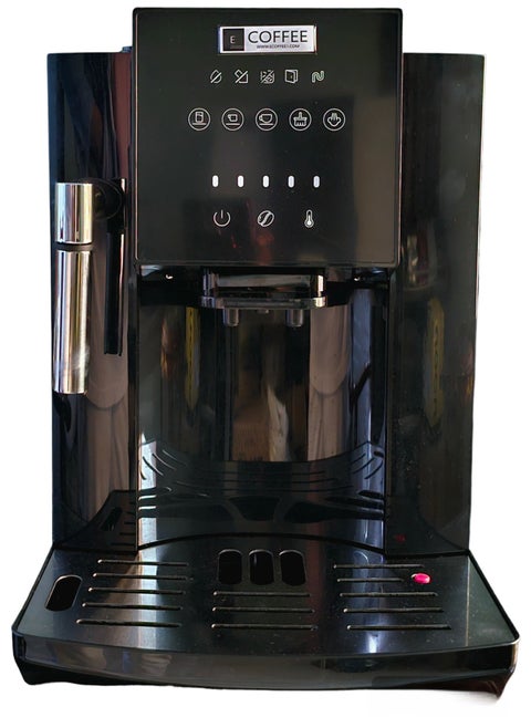 automatic coffee maker, 19 bar espresso coffee maker with coffee grinders and LCD touch screen 1200 W