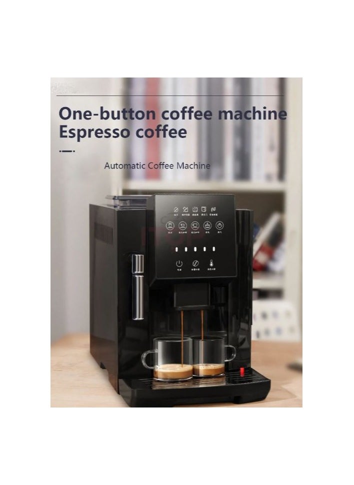 ecoffee - automatic coffee maker, 19 bar espresso coffee maker with coffee grinders and LCD touch screen 1200 W - Image 1