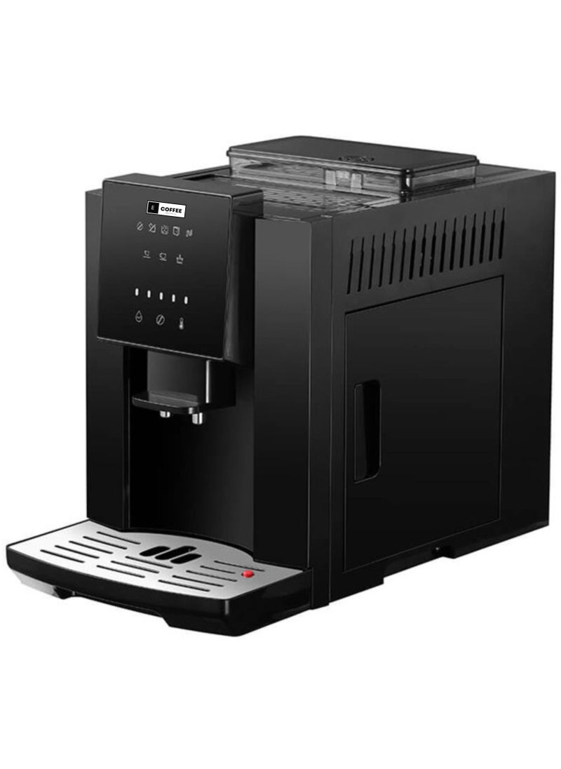 ecoffee - automatic coffee maker, 19 bar espresso coffee maker with coffee grinders and LCD touch screen 1200 W - Image 1