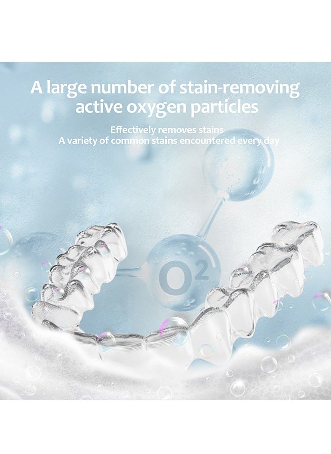 EELHOE - Dental Appliance Cleaner, Denture Cleaning Foam Aligner Retainer Cleaning Foam for Night Mouth Guard False Teeth Cleaning 60ml - Image 1